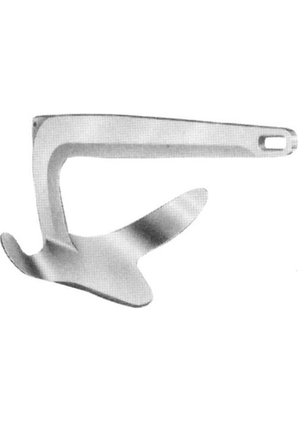 Çapa, Bruce Tip, Inox 316 Paslanmaz, 10KG