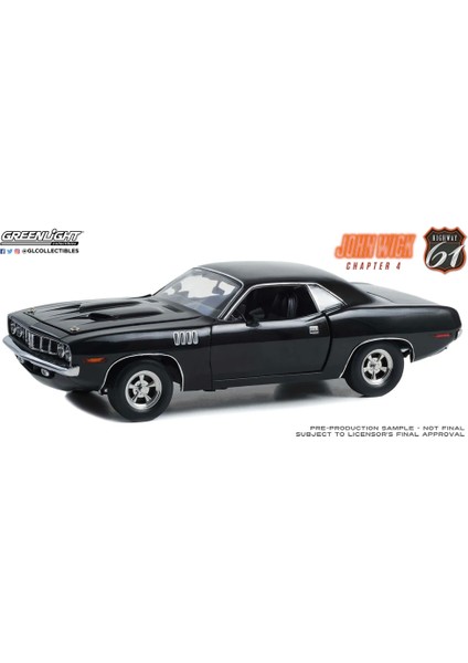 1:18 Highway 61 - 1:18 John Wick: Chapter 4 (2023) - 1971 Plymouth 'cuda fiyatları