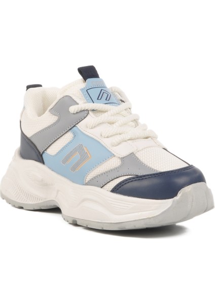 Lacivert Fileli Hafif Hava Alabilen Erkek Çocuk Spor Ayakkabı Birian F modelleri
