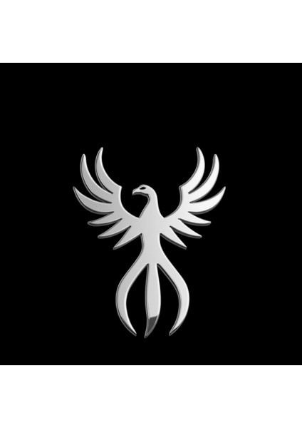 925 Ayar gümüş kolye anka kuşu SM4860