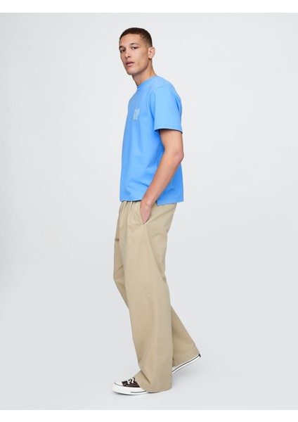 Erkek Bebe Mavisi Gap Logo Heavyweight T-Shirt indirimleri