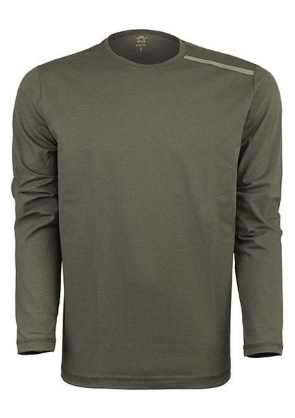 Vav Baseti-04 Uzun Kol Sweatshirt Haki Xs fiyatları