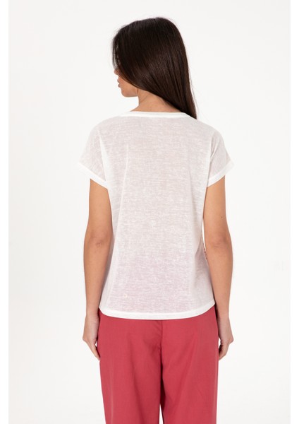 Kadın Kavun Tişört 50300783-VR202 indirimleri