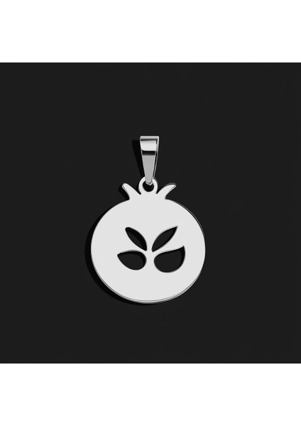 925 Ayar gümüş kolye nar SM4889