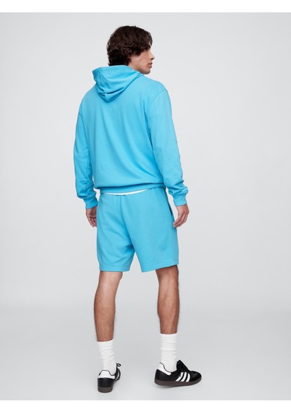 Erkek Mavi Relaxed Gap Logo Şort fırsatları