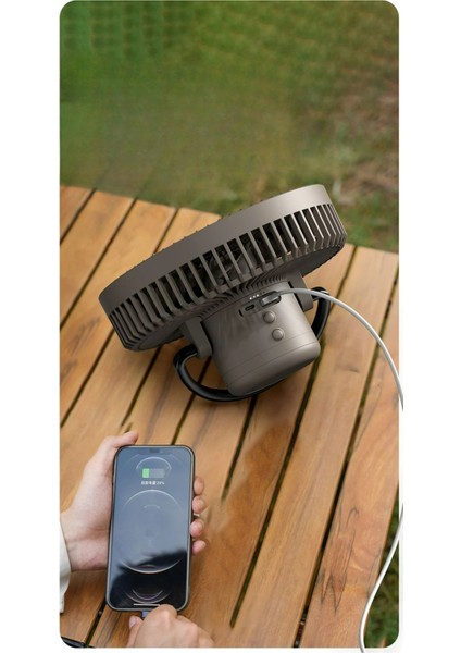 Şarjlı Masa ve El Fan Taşınabilir Şarjlı Edilebilir Mini El Fan