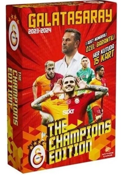 0730 The Champions Edition Galatasaray Karton Kutu