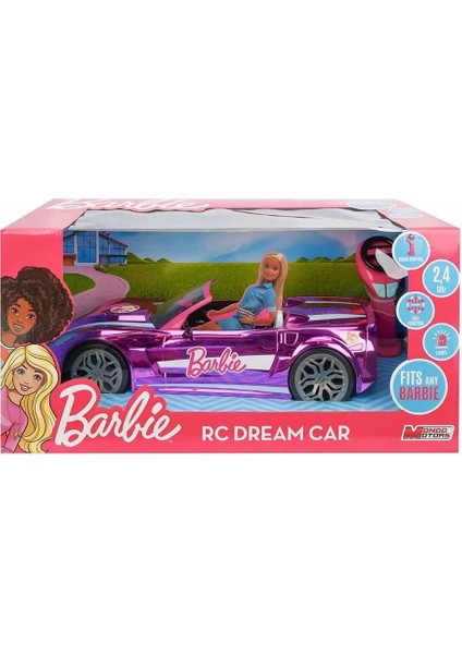 Barbie'nin Uzaktan Kumandalı Rüya Arabası 42 cm modelleri