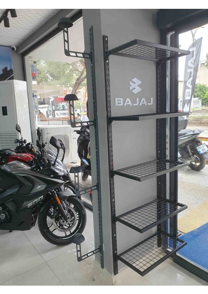 Duvara Monte Tel Raf 5 Katlı 30X60X200 cm
