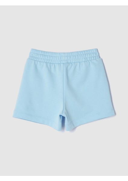 Kız Bebek Mavi Gap Logo Fransız Havlu Kumaşı Pull-On Şort fiyatları