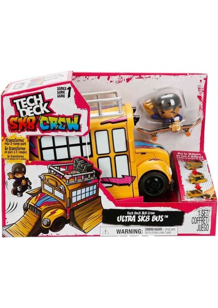6071034 Tech Deck Sk8 Crew Oyun Seti