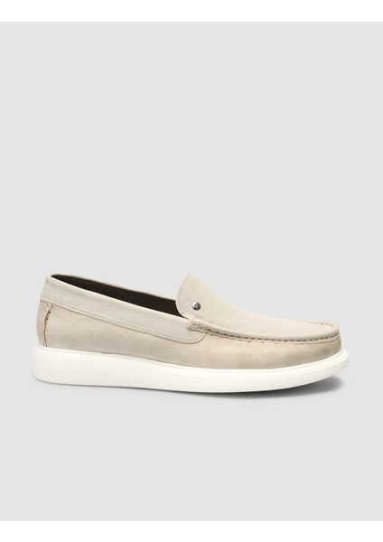 Kum Nubuk Erkek Loafer Ayakkabı