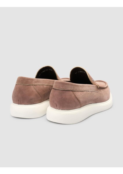 Taba Nubuk Erkek Loafer Ayakkabı