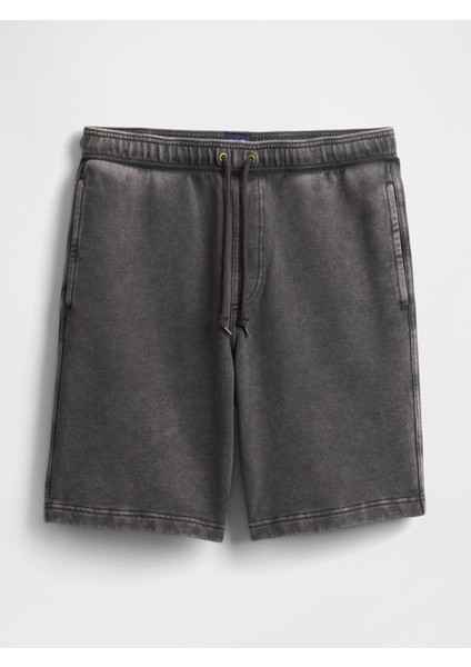 Erkek Koyu Gri Heavyweight Sweat Şort