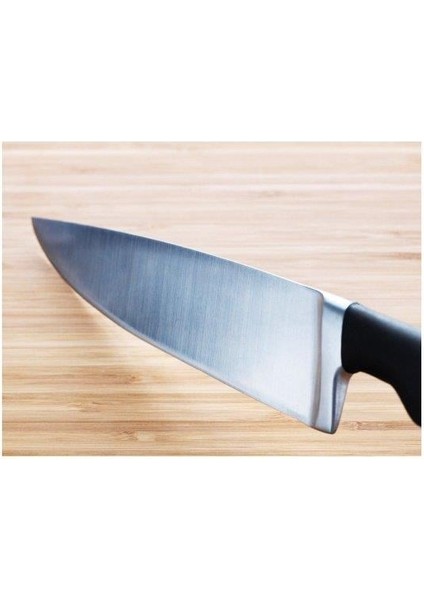 Vörda Şef Bıçağı Paslanmaz Çelik-Siyah 17 cm
