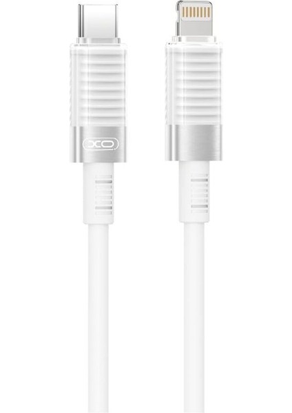 30W Hızlı Şarj Kablosu Lightning | NB-Q282A | Yumuşak Slikon Tasarım | Hızlı Veri Aktarımı | 1 Metre