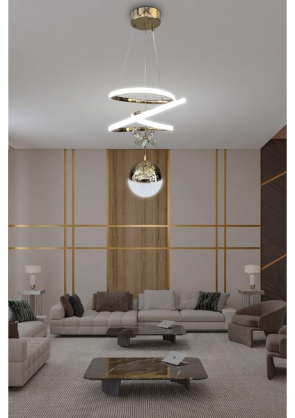 Eylül Tek Toplu LED Avize