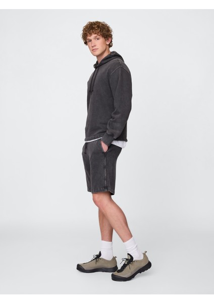 Erkek Koyu Gri Heavyweight Sweat Şort fırsatları