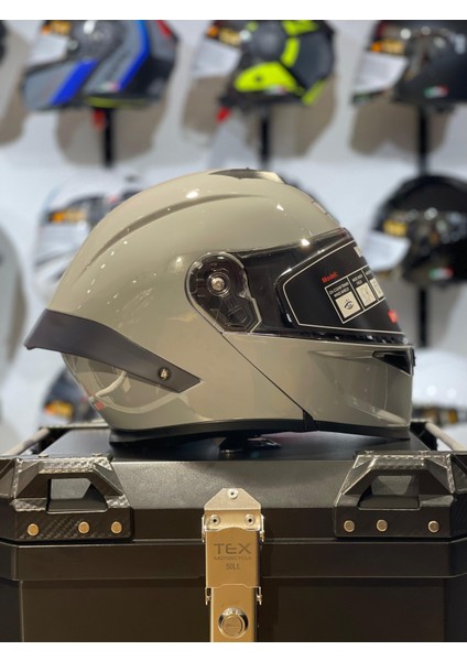 Cement Greyçene Açılır Kask