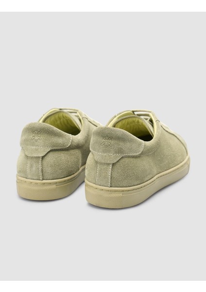Süet Yeşil Kadın Sneaker