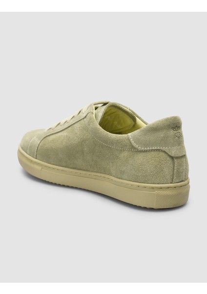 Süet Yeşil Kadın Sneaker