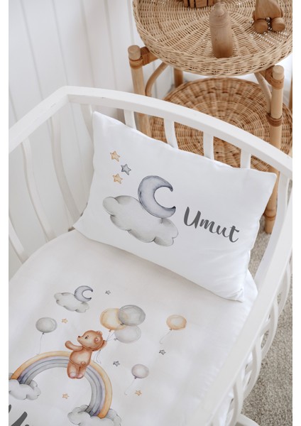 Kişiye Özel Nevresim Seti 60X100CM Anne Yanı M-019 modelleri