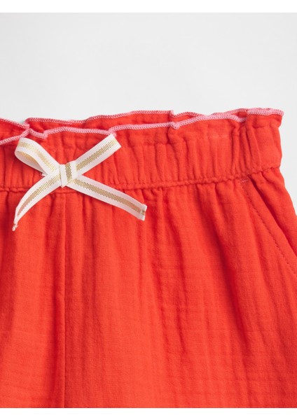 Kız Bebek Kırmızı Gauze Şort fiyatları