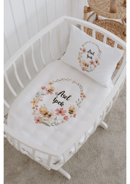 Kişiye Özel Nevresim Seti 60X100CM Anne Yanı M-011