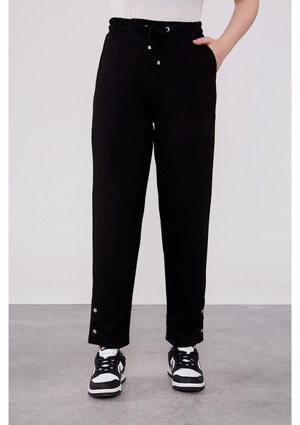 Siyah Düğme Detaylı Spor Takım indirimleri