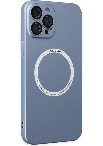 Iphone 12 Pro Kılıf Jack Magneticsafe Lens Silikon - Sierra Blue Bstmy fiyatları