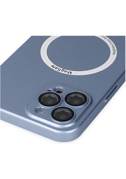 Iphone 12 Pro Kılıf Jack Magneticsafe Lens Silikon - Sierra Blue Bstmy fırsatları