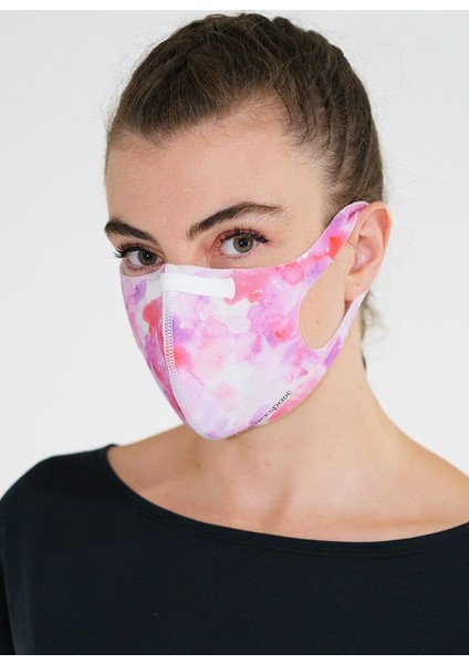 Unisex Koruyucu Maske Su Rengi Desen M