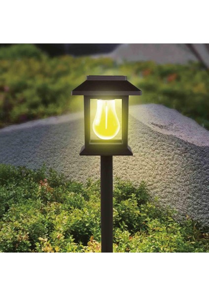 MH-B116 Solar LED Bahçe Lambası Karanlık Sensörlü Tekli