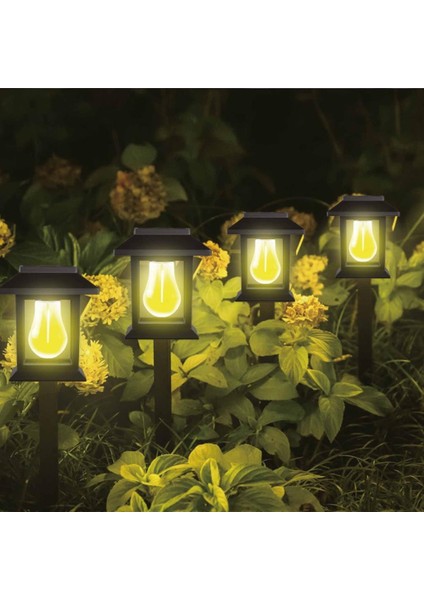 MH-B116 Solar LED Bahçe Lambası Karanlık Sensörlü Tekli
