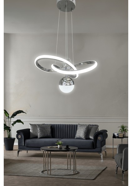 Kardelen Toplu Modern Sarkıt LED Avize