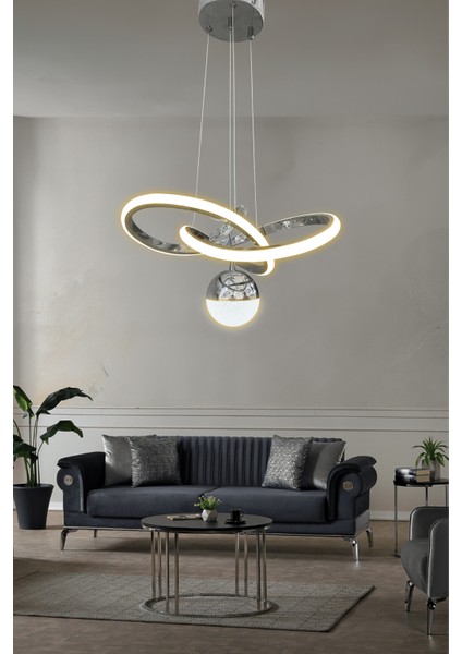 Kardelen Toplu Modern Sarkıt LED Avize