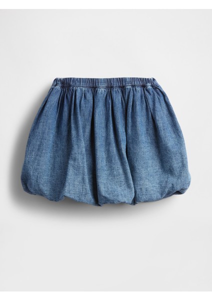 Kız Bebek Mavi Denim Bubble Etek fiyatları
