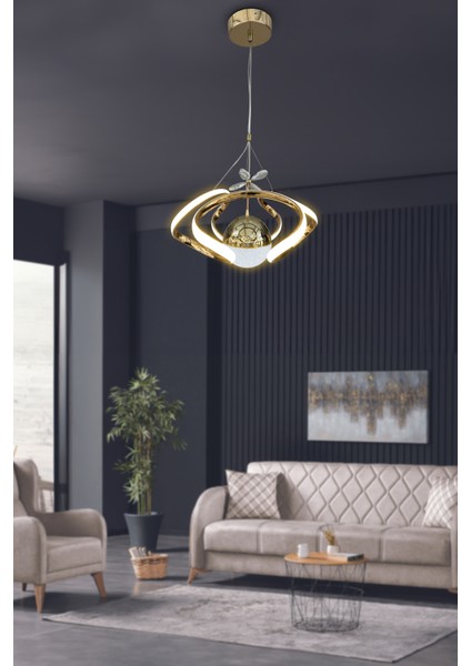 Dron Tek Top 2 Modern Sarkıt LED Avize fiyatları