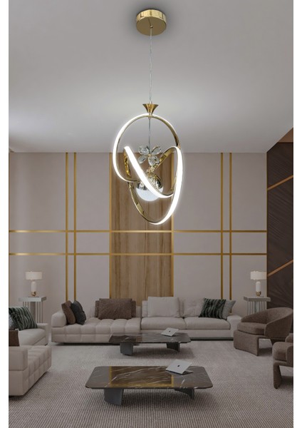 Imza Toplu Modern Sarkıt LED Avize