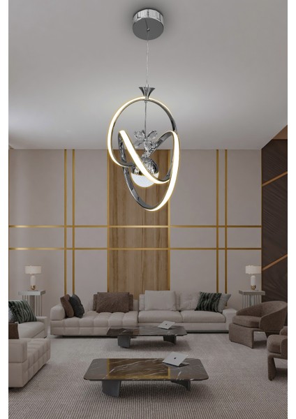 Imza Toplu Modern Sarkıt LED Avize