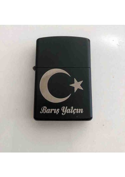 Isimli Ay Yıldızlı Çakmak