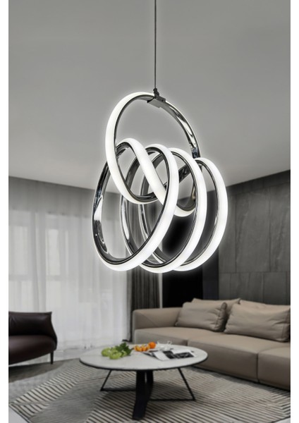 Fokus Modern (Yüksek Işık Gücü) Sarkıt LED Avize 2.5 mt Orjinal Ürün
