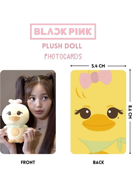 Blackpınk '' Plush Doll '' Photocards Set 2 fiyatları