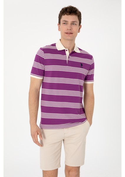 Erkek Menekşe Tişört 50306826-VR037
