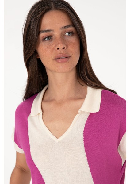 Kadın Fuşya Kazak /triko 50306755-VR023 fiyatları