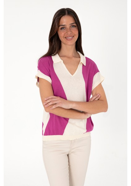 Kadın Fuşya Kazak /triko 50306755-VR023 modelleri