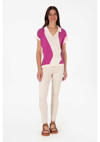 Kadın Fuşya Kazak /triko 50306755-VR023 fırsatları