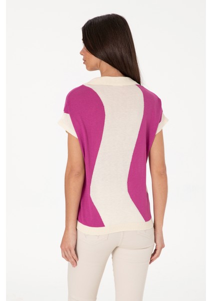 Kadın Fuşya Kazak /triko 50306755-VR023 indirimleri