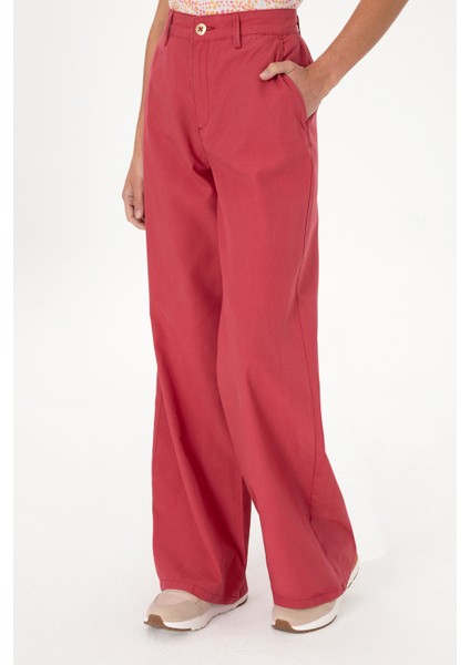 Kadın Vişne Pantolon (Kanvas-Chino) 50309122-VR223 fiyatları
