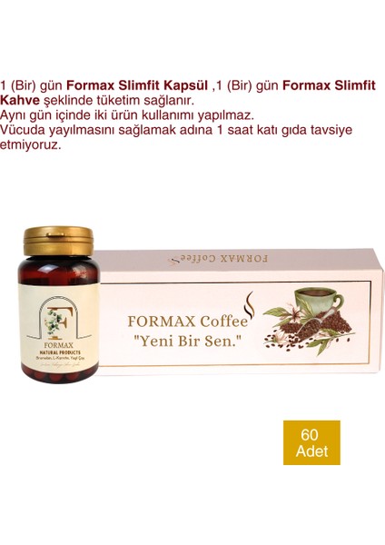 Slimfit Kapsül ve Bitkisel Kahve Seti